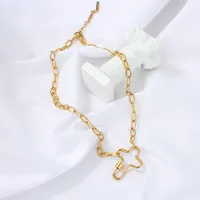 Geometric  Style 304 Stainless Steel Pendant Necklace Wholesale main image 2