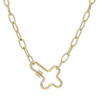 Geometric  Style 304 Stainless Steel Pendant Necklace Wholesale main image 5