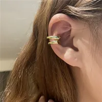Geometric Alloy No Inlaid Plating Earrings main image 2