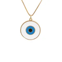 Devil'S Eye Fashion Copper Necklace Wholesale sku image 4