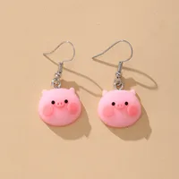 1 Pair Animal Cute Streetwear Plastic Drop Earrings main image 2