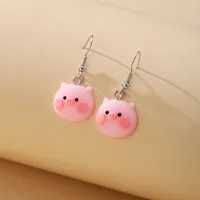 1 Pair Animal Cute Streetwear Plastic Drop Earrings main image 3