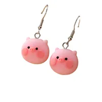 1 Paire Animal Mignon Vêtement De Rue Plastique Boucles D'oreilles main image 5