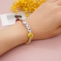 Geometric Ethnic Style No Inlaid Arylic Glass Bracelets Wholesale main image 3
