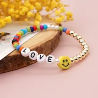 Geometric Ethnic Style No Inlaid Arylic Glass Bracelets Wholesale main image 4