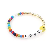 Geometric Ethnic Style No Inlaid Arylic Glass Bracelets Wholesale main image 5