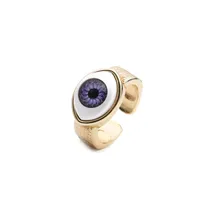 Fashion Copper Eye Zircon Unisex main image 5