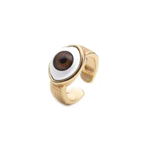 Fashion Copper Eye Zircon Unisex sku image 4