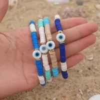 Geometric Ethnic Style No Inlaid Soft Clay Bracelets Wholesale main image 3