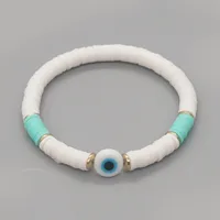 Geometric Ethnic Style No Inlaid Soft Clay Bracelets Wholesale sku image 4