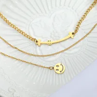 Geometric Fashion Stainless Steel Titanium Steel Pendant Necklace Wholesale main image 4