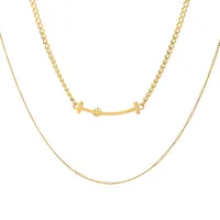 Geometric Fashion Stainless Steel Titanium Steel Pendant Necklace Wholesale main image 5