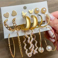 Bow Knot Fashion Alloy Plating Earrings main image 1