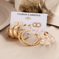 Bow Knot Fashion Alloy Plating Earrings main image 3