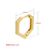 Le Cuivre Placage Des Boucles D'Oreilles main image 4