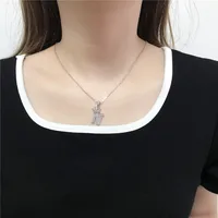 Letter Fashion Alloy Necklace Wholesale main image 3
