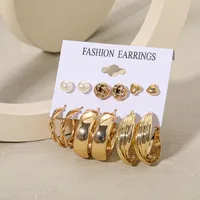 Geométrico Moda Aleación Enchapado Pendientes main image 1