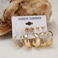 Geometric Fashion Alloy Plating Earrings main image 2