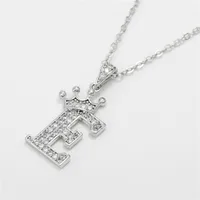 Letter Fashion Alloy Necklace Wholesale sku image 5