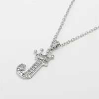 Letter Fashion Alloy Necklace Wholesale sku image 36