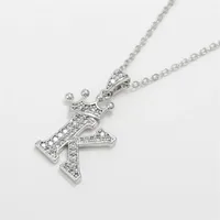 Letter Fashion Alloy Necklace Wholesale sku image 11