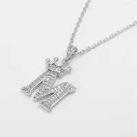 Letter Fashion Alloy Necklace Wholesale sku image 39