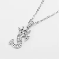 Letter Fashion Alloy Necklace Wholesale sku image 19
