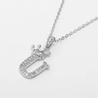 Letter Fashion Alloy Necklace Wholesale sku image 21