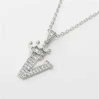 Letter Fashion Alloy Necklace Wholesale sku image 22