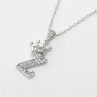 Letter Fashion Alloy Necklace Wholesale sku image 26