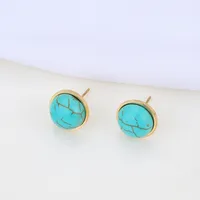 Geometric Fashion 304 Stainless Steel No Inlaid Plating Earrings main image 1