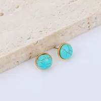 Geometric Fashion 304 Stainless Steel No Inlaid Plating Earrings main image 3
