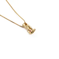 Eye Fashion Copper Necklace Wholesale main image 4