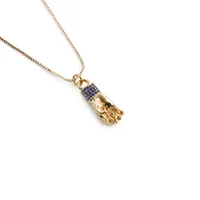 Eye Fashion Copper Necklace Wholesale main image 5