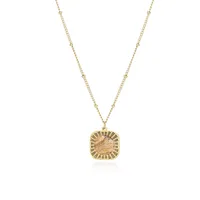 Geometric  Style Stainless Steel Titanium Steel Pendant Necklace Wholesale main image 5