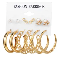 Bow Knot Fashion Alloy Plating Earrings sku image 8