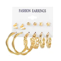 Bow Knot Fashion Alloy Plating Earrings sku image 6