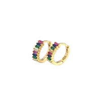 Fashion Geometric Plating Gem Earrings Ear Studs main image 2