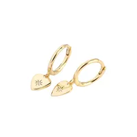 Heart Fashion 925 Sterling Silver Gem Plating Earrings main image 1