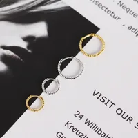 Geometric Casual Simple Style Commute 925 Sterling Silver No Inlaid Plating Earrings main image 3