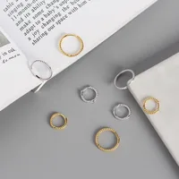 Geometric Casual Simple Style Commute 925 Sterling Silver No Inlaid Plating Earrings main image 2