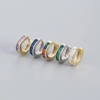 Geometric Fashion Gem Plating Earrings main image 4