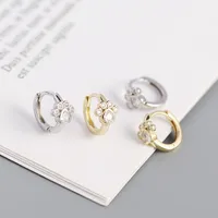 Animal Gem Plating Earrings main image 3