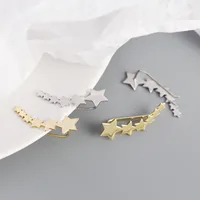 Star Fashion No Inlaid Plating Earrings main image 3