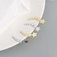 Star Mode Pas D'Incrustation Placage Des Boucles D'Oreilles main image 4