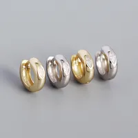 Geometric Fashion Gem Plating Earrings main image 4