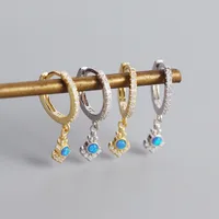 Geometric Fashion Gem Plating Earrings main image 3