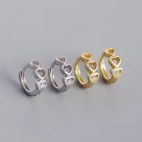Heart No Inlaid Plating Earrings main image 4