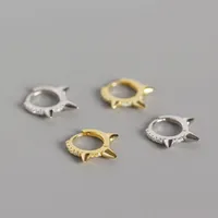 Geometric Fashion Gem Diamond Earrings main image 5