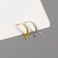Geometric Fashion Gem Diamond Earrings main image 3